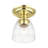 Gunnbjorn 1-Light 14.25" Semi Flush Mount-242081413