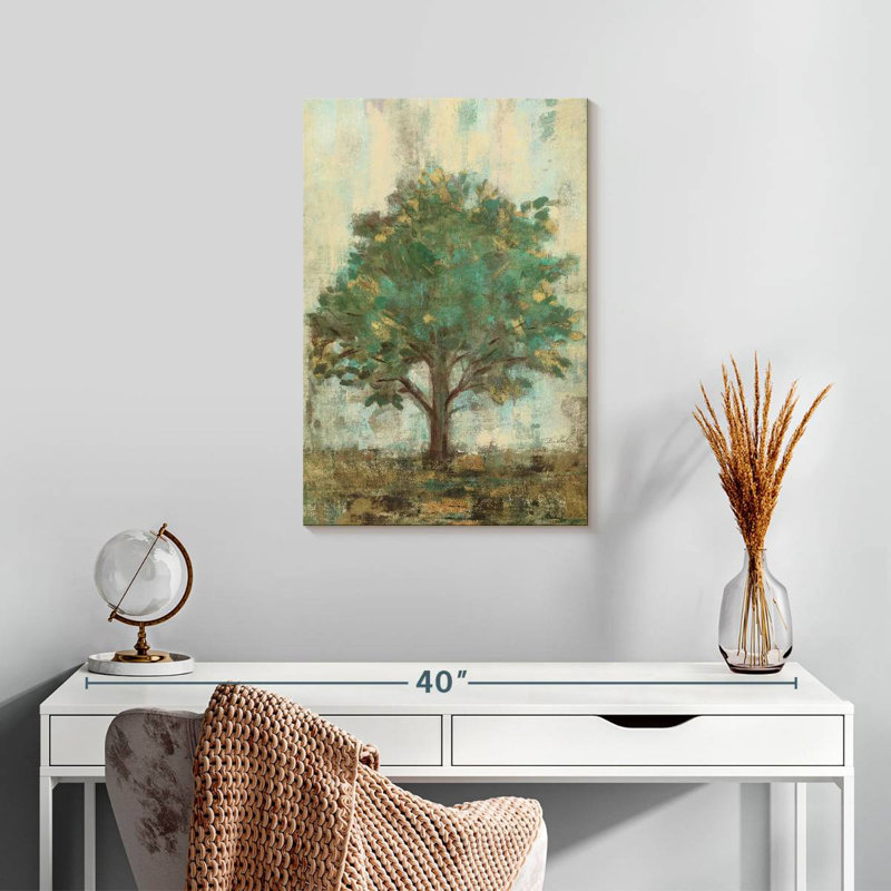 Harnek Verdi Trees III, 24" H x 16" W