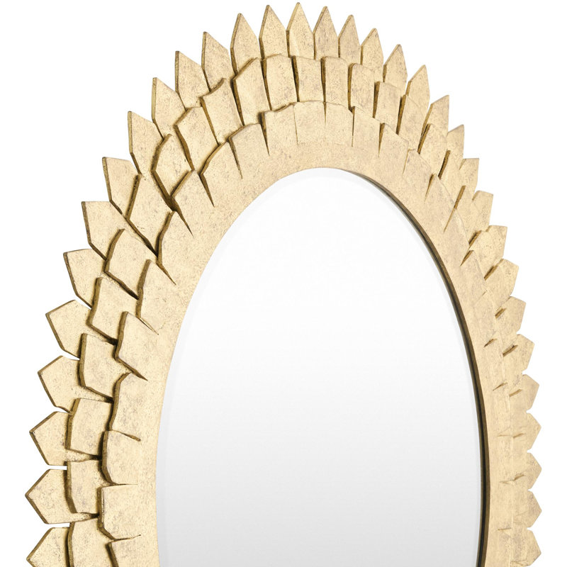 Cian Accent Mirror, Gold