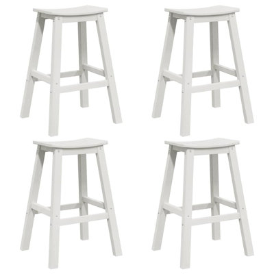 Garden Bar Set HDPE Outdoor Furniture Terrace Patio Modern Pieces Deck