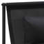  Garden Lounger Chair Anthracite 87X74x73 Cm Steel And PVC-coated polyester
