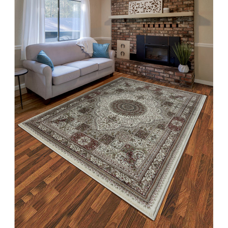 Devansh Oriental Indoor Rug, Rectangle 5'2" x 7'5"