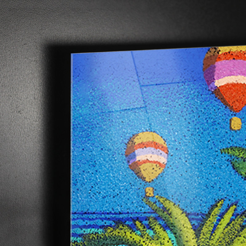 Summer Landscape 1 Piece Painting, 65cm H x 65cm W