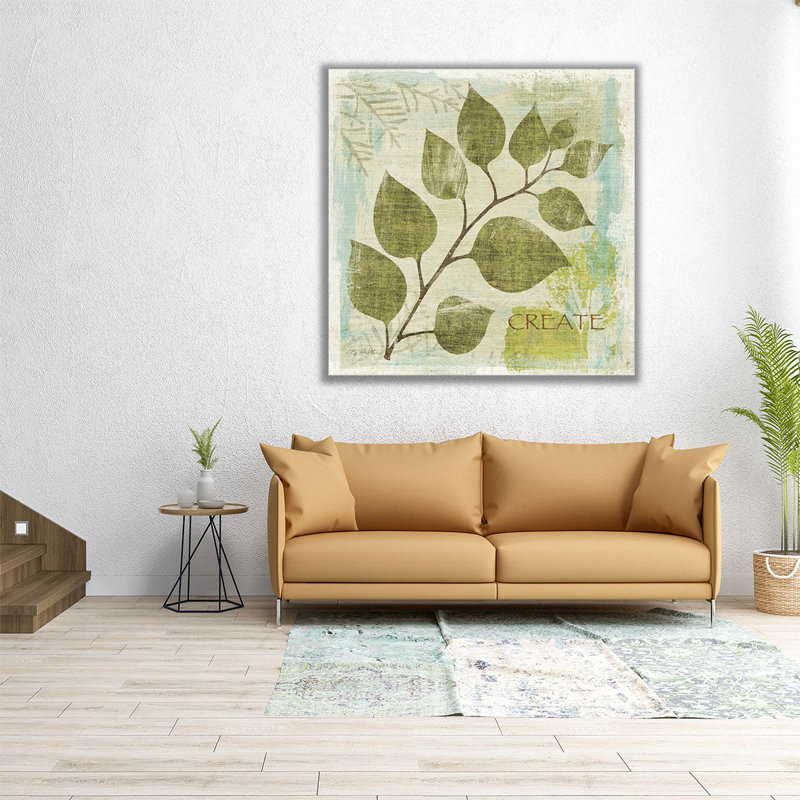 «Woodland pensts III», reproduction d'art sur toile, H 20 po x l 20 po