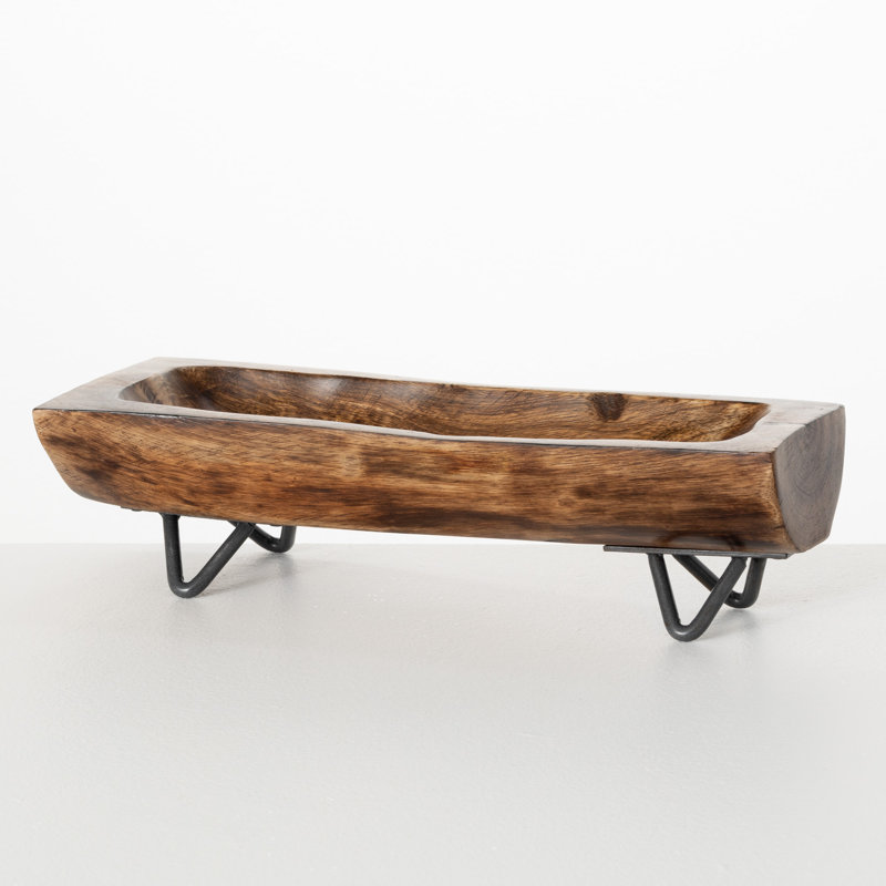 Bol décoratif en bois Gojart