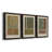 Nouveau Decorative VII - 3 Piece Picture Frame Painting Set on Canvas-1543928509-1543928505