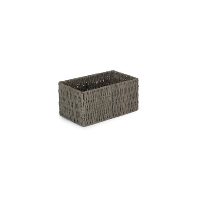 Wicker Paper Rope Storage Basket