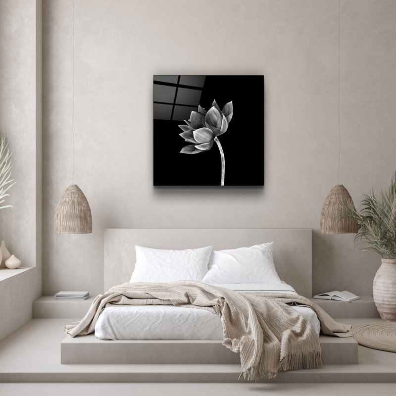 Stunning Decorative Tempered Glass Painting, 19.7 x 19.7 Inches | 100% Tempered Glass, Thickness: 0.16 Inches | UV Printing for Vibrant Colors | Perfect for Home Décor, Living Room or Office Wall Art
