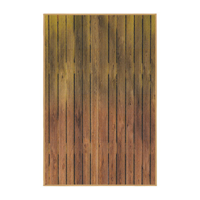 Brun/vert Tapis décoratif