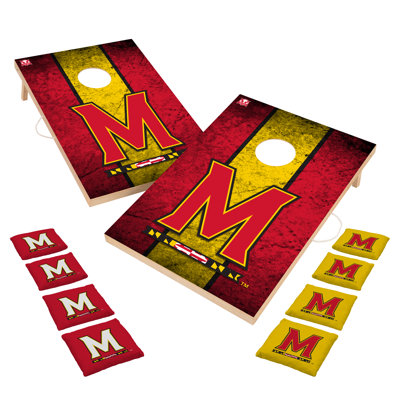Victory Tailgate University of Maryland Terrapins | 2x3 Solid Wood Cornhole