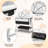 Baby Bassinet, Bedside Sleeper For Baby With Removable Mosquito Net and Wheels And Storage Basket ,all Mesh Portable Bassinet For Newborn,6 Height Adjustable Easy To Assemble Bedside Crib-1183845077