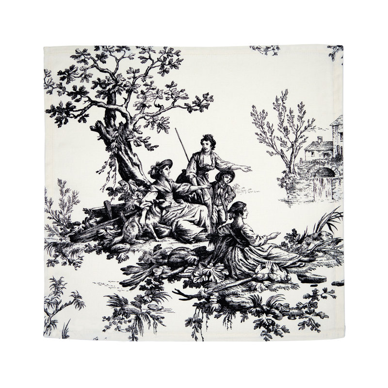  Serviette 16 po Toile
