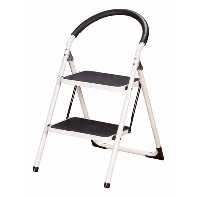 Escabeau et tabouret combinés