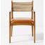 Chaise en cuir Glasser Laural Samsara