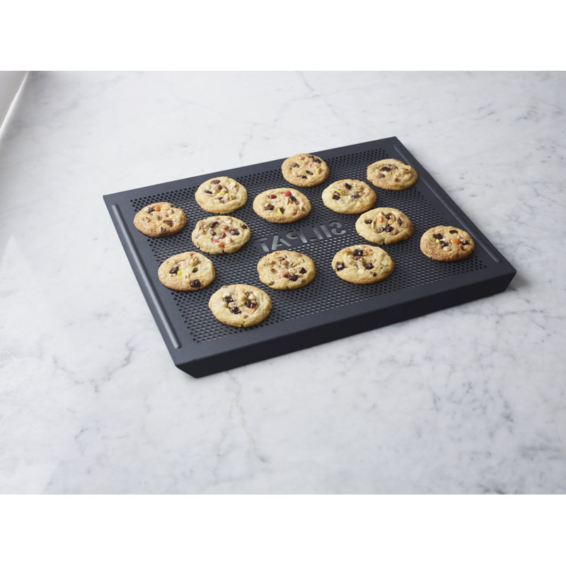 Silpat Black Aluminum Non-Stick Perforated Baking Tray