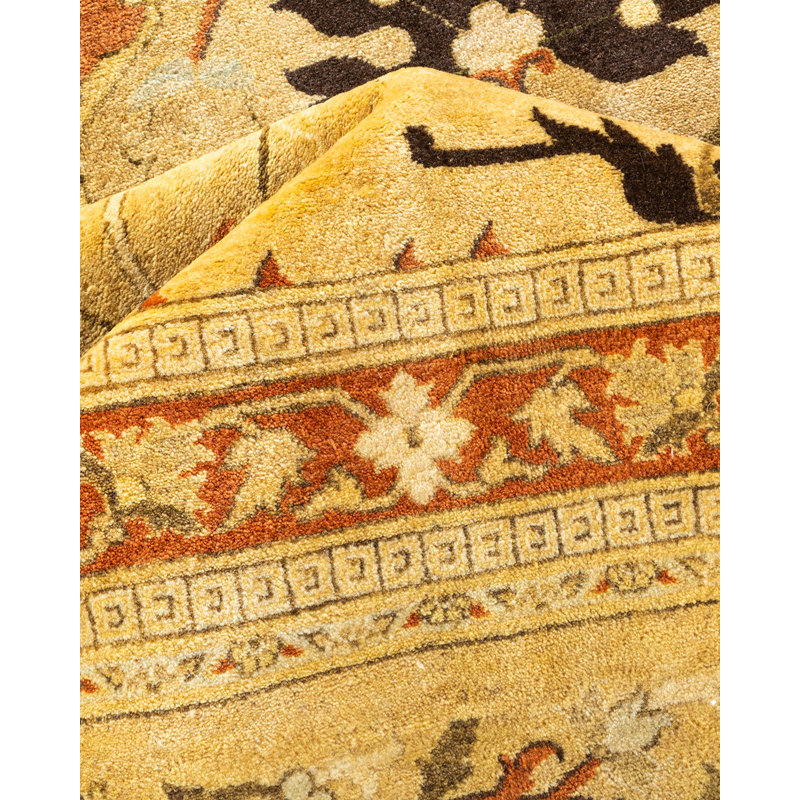 Classic One-of-a-Kind 9' 0" X 11' 7" Hand Knotted Area Rug