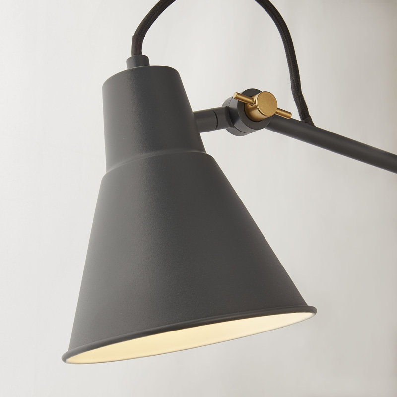 Hardwired Wall Mounted Picture Light, Grey