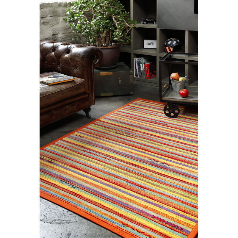 Ragusa Striped Hand Woven Area Rug, Rectangle 200 x 300cm