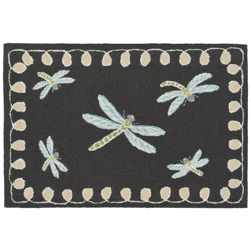 Calderon Water Resistant Kitchen Mat, Rectangle 1'8" x 2'6"