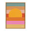 «Sunset Waves» par Cat Coquillette, reproduction d'art sur toile encadrée-1377783927-1377783930