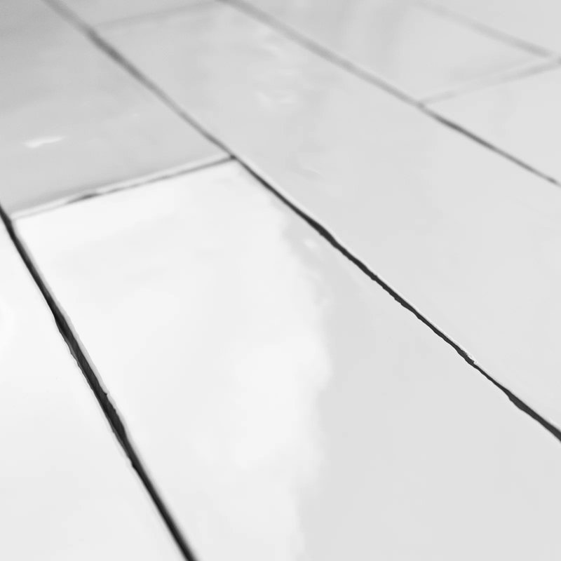 Lancaster 3x12 Polished Ceramic Subway Tile, Gray