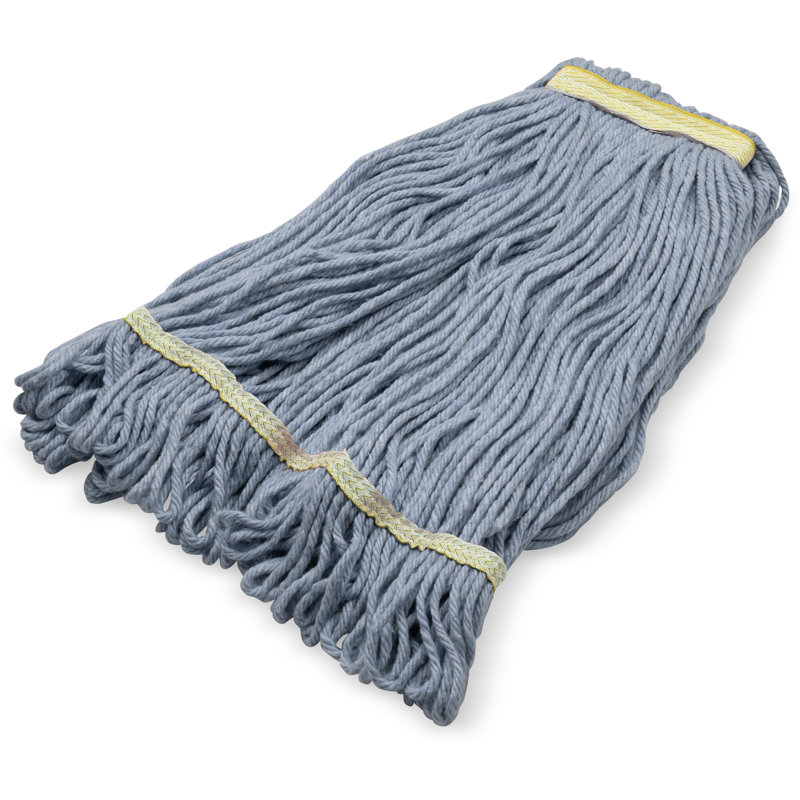 Petite vadrouille à boucle bleue avec bande jaune - 4 plis