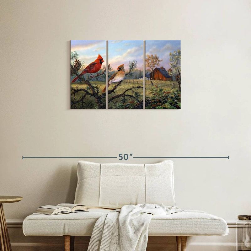 Meadow Retreat, 20" H x 33" W
