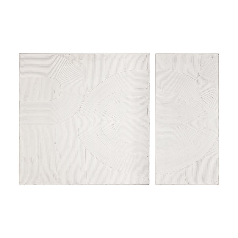 «Pretty Mess» - Cadre photo 2 pièces, impression sur bois