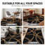 Tapis noir / gris / blanc à motif géométrique Arnaldur-1706926846-1723642408