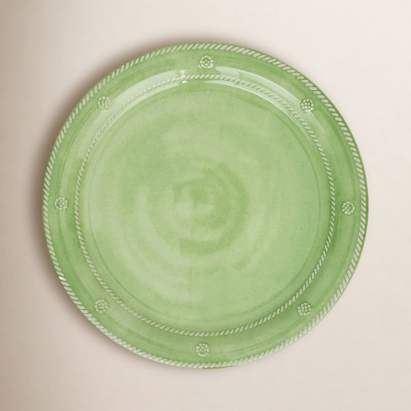 Berry & Thread Melamine Dinner Plate, Seagrass