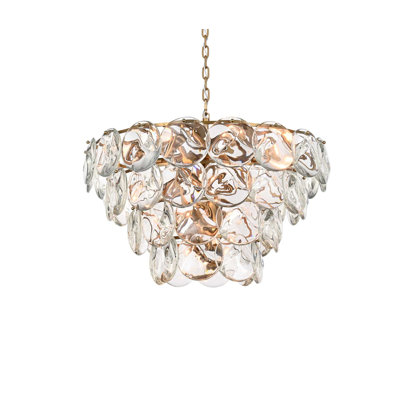 Lustre en cristal 30 pouces Idamay