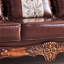 Canapé en cuir de luxe américain-512379618