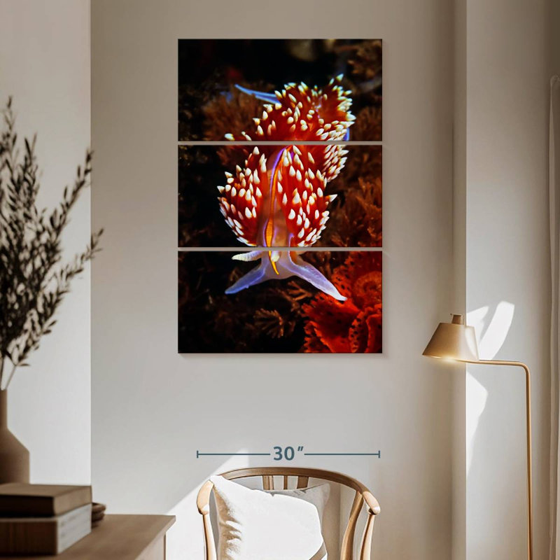 Brampt Exotic Nudibranch, 65" H x 42" W