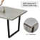Lakishia 5-Piece Rectangular Dining Table Set with 4 Chairs for Dining Kitchen Room