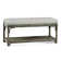 Banc de rangement en osier Summer Retreat