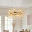 Lustre rond en cristal Dandelion