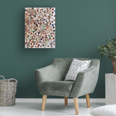 "100 Pennies I" par Natalie Avondet sur toile
