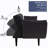 Kuebbing 74'' Velvet Convertible Sofa-162008040