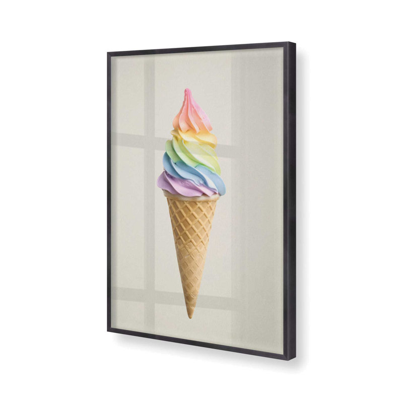 Taste of Rainbow, Cadre photo simple en zinc vieilli, H 15,25 po x l 12,25 po