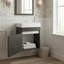 Ensemble de meuble-lavabo mural simple 18 po-1791257399
