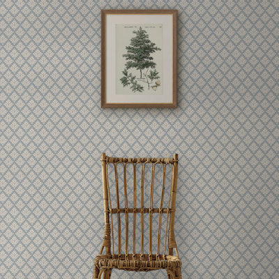  Artisan Floral Fennel Seed Wallpaper