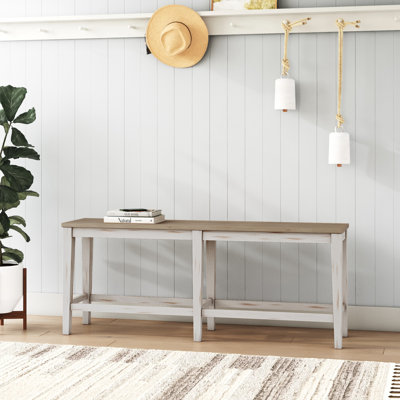 Bragdon Solid Wood Bench