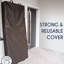 Sac de rangement mobile double - Sacs de rangement - Housse de rangement simple - Sac de rangement mobile simple - Fermeture à glissière extra forte - Réutilisable - 4 poignées