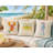 Archipelago Embroidered Cotton Blend Reversible Throw Pillow-10168133