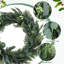 Couronne de Noël Norfolk en pin et eucalyptus - vert