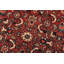 Tapis rouge en laine des années 1970 5 pi 6 po x 10 pi 2 po Galiya