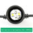 Indoor / Outdoor 24 - Bulb 579 in. Plug-in LED Globe String Light