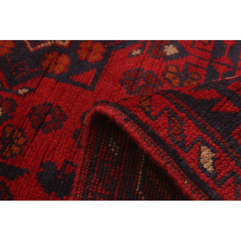 Tapis de zone en laine 5 pi x 6 pi 2 po main-of-kind-noué la 2010 esari Allaina