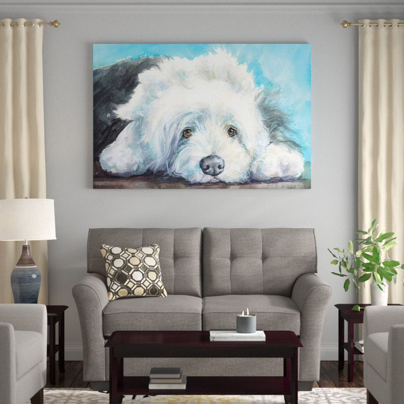 George Dyachenko Farmhouse / Country, 40" H x 60" W x 1.5" D, Wrapped Canvas, No Mat