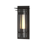 Torch Seeded Glass Outdoor Flush Mount